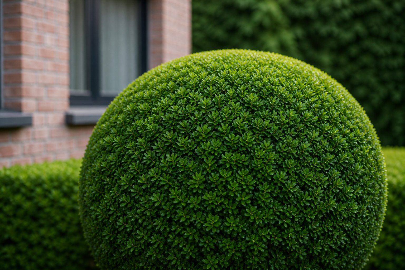 Na buxus snoei